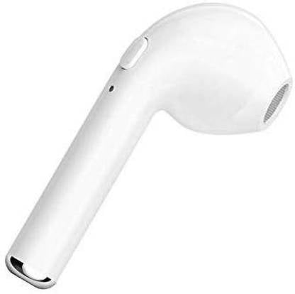 Single Wireless Bluetooth Earphone white colour Bluetooth Headset