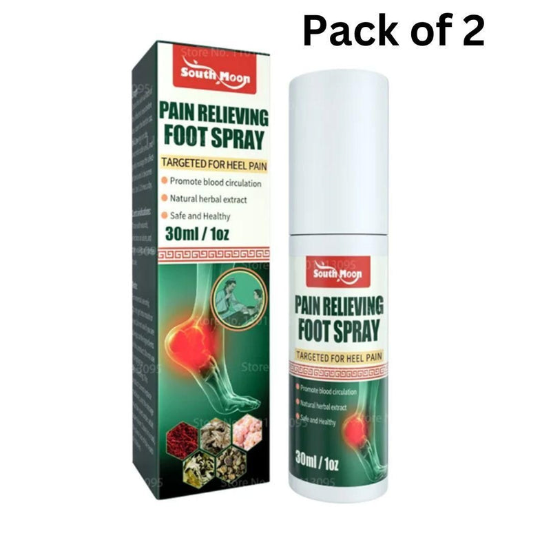 South Moon Heel Joint Pain Relief Massage Spray ( Pack Of 2 )