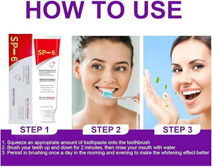 1. Sp-6 Breath Toothpaste Brightening & Stain Removing Toothpaste