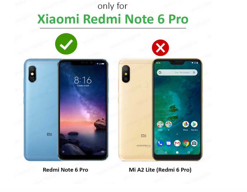 Redmi Note 6 Pro Flip Cover – Full Protection, Slim Design, Stylish Finish
