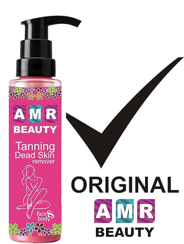 Tanning & Dead Skin Remover 100ml | Deep Exfoliating Tan Removal & Skin Brightening Care (Pack of 2)