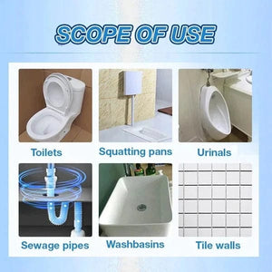 1. Toilet Active Oxygen Agent Pack of 2