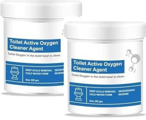 1. Toilet Active Oxygen All Purpose Cleaning Powder Toilet Bowl Foam Cleaner, Powerful Pipe Dredging Agent ( Pack Of 2 )