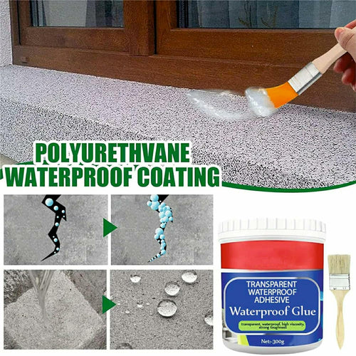 Transparent Crack Seal Glue  Waterproof Solution for Roof Leakage ( Pack Of 2 )