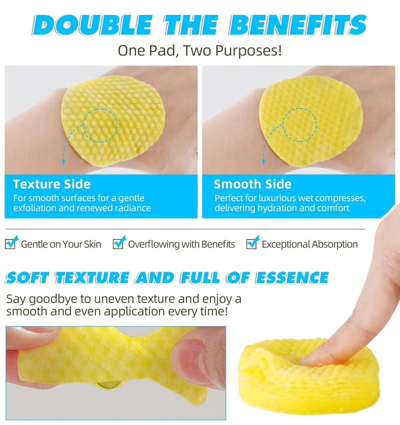 Turmeric Kojic Acid Cleansing 60 Pads ( Pack Of 2 )