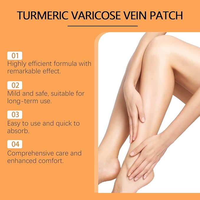 Turmeric Varicose Vein Patch ( Pack Of 1)