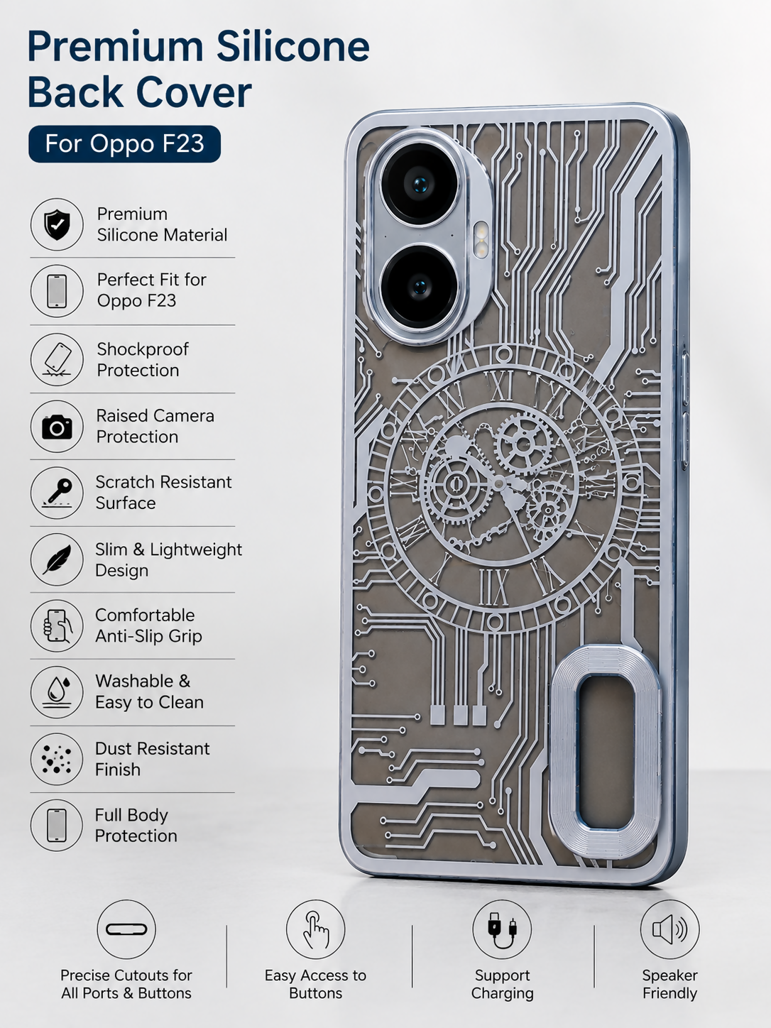 Back cover oppo f23 5g
