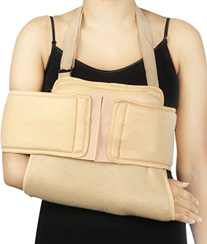 U Shoulder Immobilizer Support Brace – Arm Sling & Shoulder Stabilizer for Injury Recovery (Box Pack)