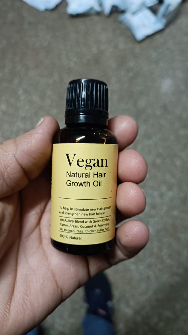 Vegan Natural Hair Growth Oil ( Pack Of 2 )