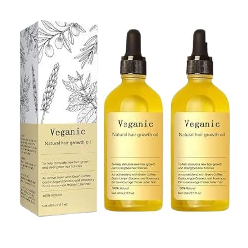 Veganic Natural Hair Growth Oil (Pack of 2)