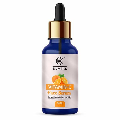 Vitamin C Face Serum with Hyaluronic Acid 30ml | Brightening & Anti-Age Hydrating Skin Care.