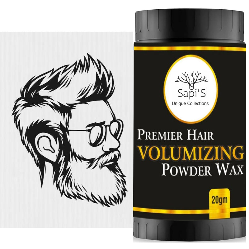 Volumizing Powder Wax for Strong Hold Hair Styling – Matte Finish Hair Volume Powder for Instant Lift & Texture
