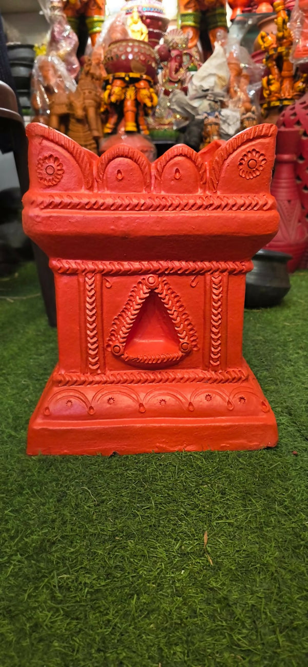 Tulsi Pot Stand multicolour