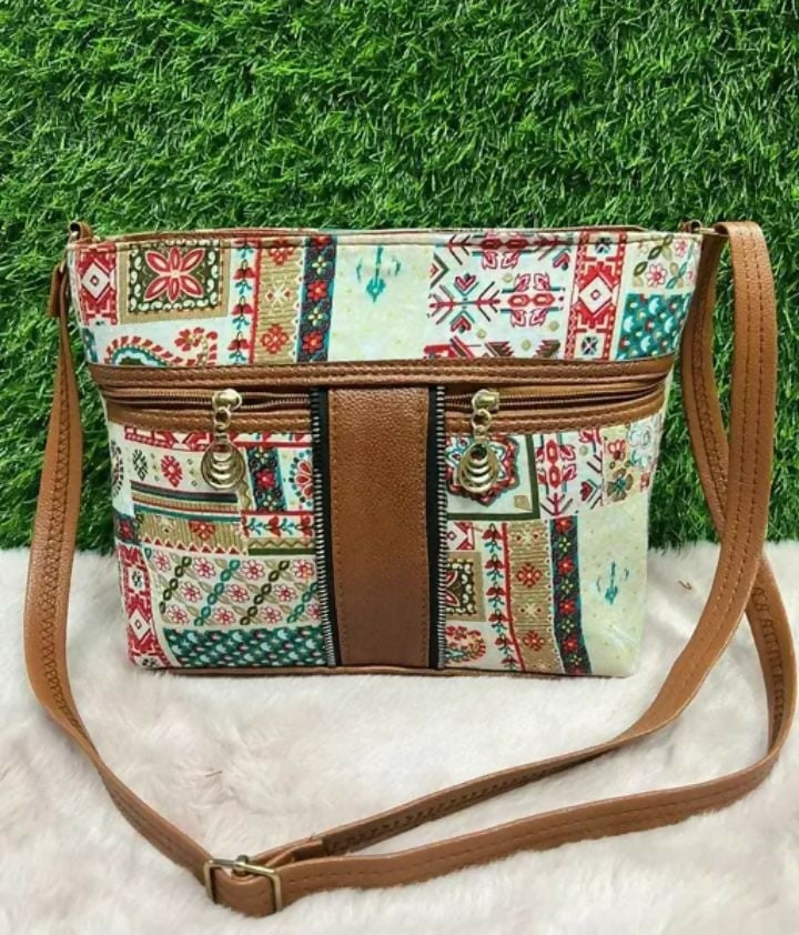 Stylish Multi-Color Casual Sling Bag for Women