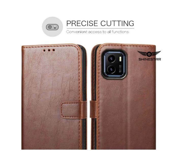 Vivo Y15s Flip Cover – Full Protection, Slim Design, Modern Finish
