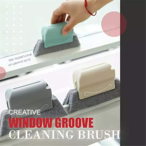1. Window Door Track Cleaning Brush,Gap Groove Sliding Tools Dust Cleaner