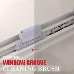 1. Window Door Track Cleaning Brush,Gap Groove Sliding Tools Dust Cleaner