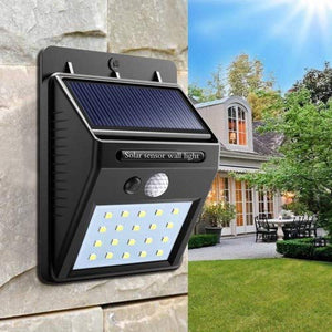 1. Wireless LED Solar Outdoor Lights with Dark Detect Motion Sensor, On/Off Button