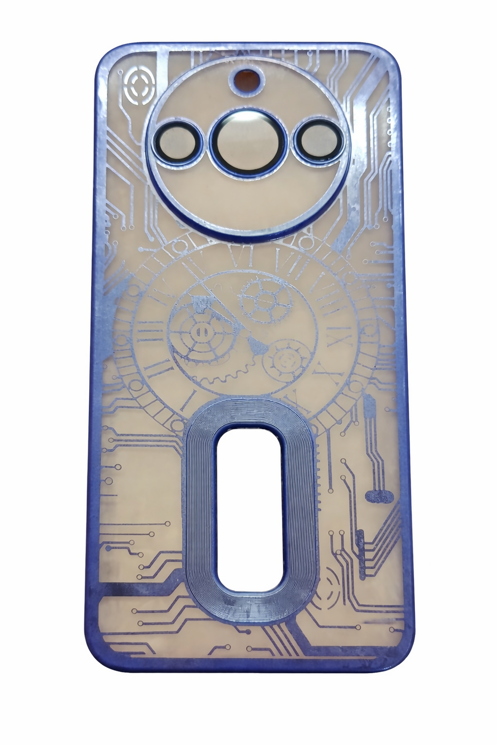 Realme 11 Blue Back Cover | Stylish Slim Case | Shockproof Protection