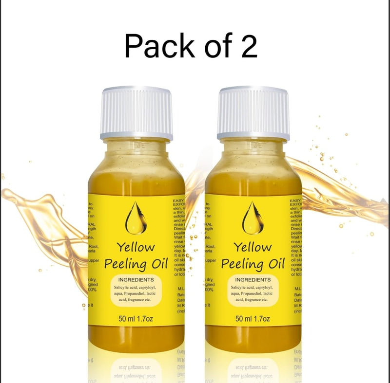 Yellow Peel Oil Free Post Peel Neutralizer | Naturally Removes Dead Skin Layer ( Pack Of 2)