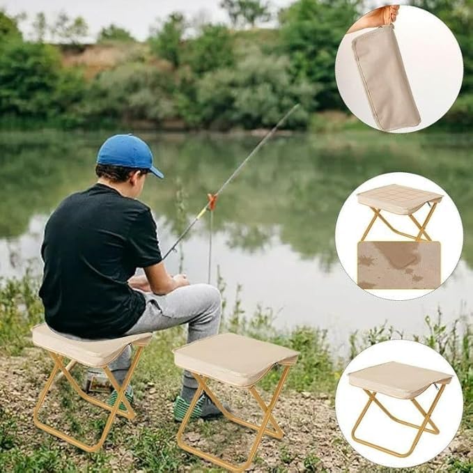 zipper folding stool