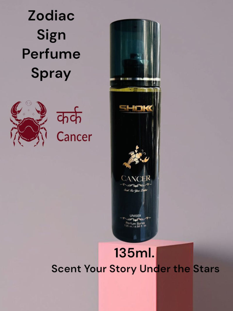 Zodiac Signs Cancer liquid body Spray for men women ( 135 ML )