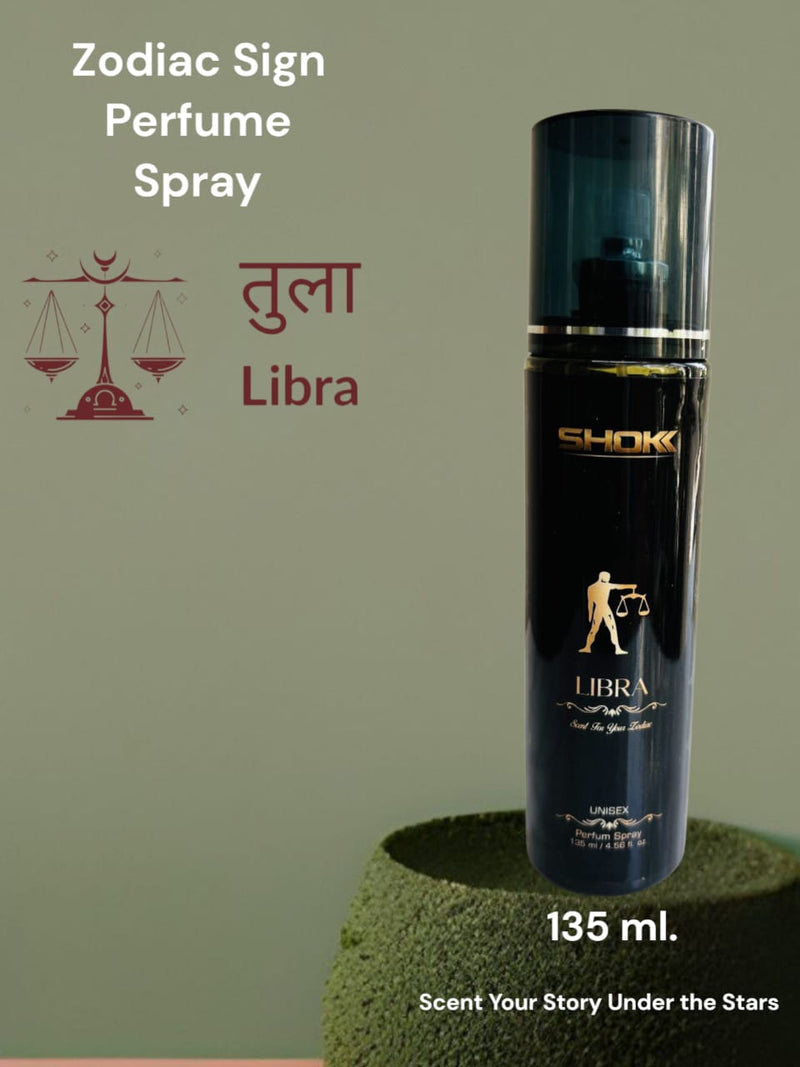 Zodiac Signs Libra liquid body Spray for men women ( 135 ML )