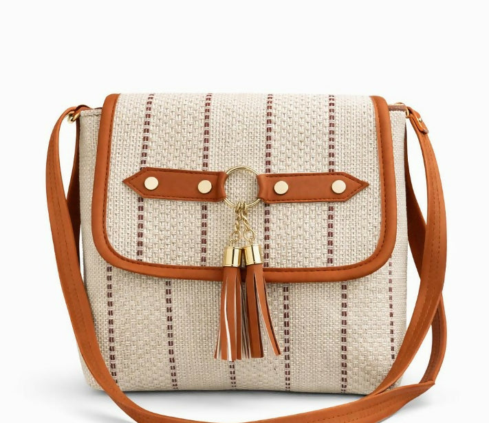 Stylish Beige Shoulder Sling Bag for Women